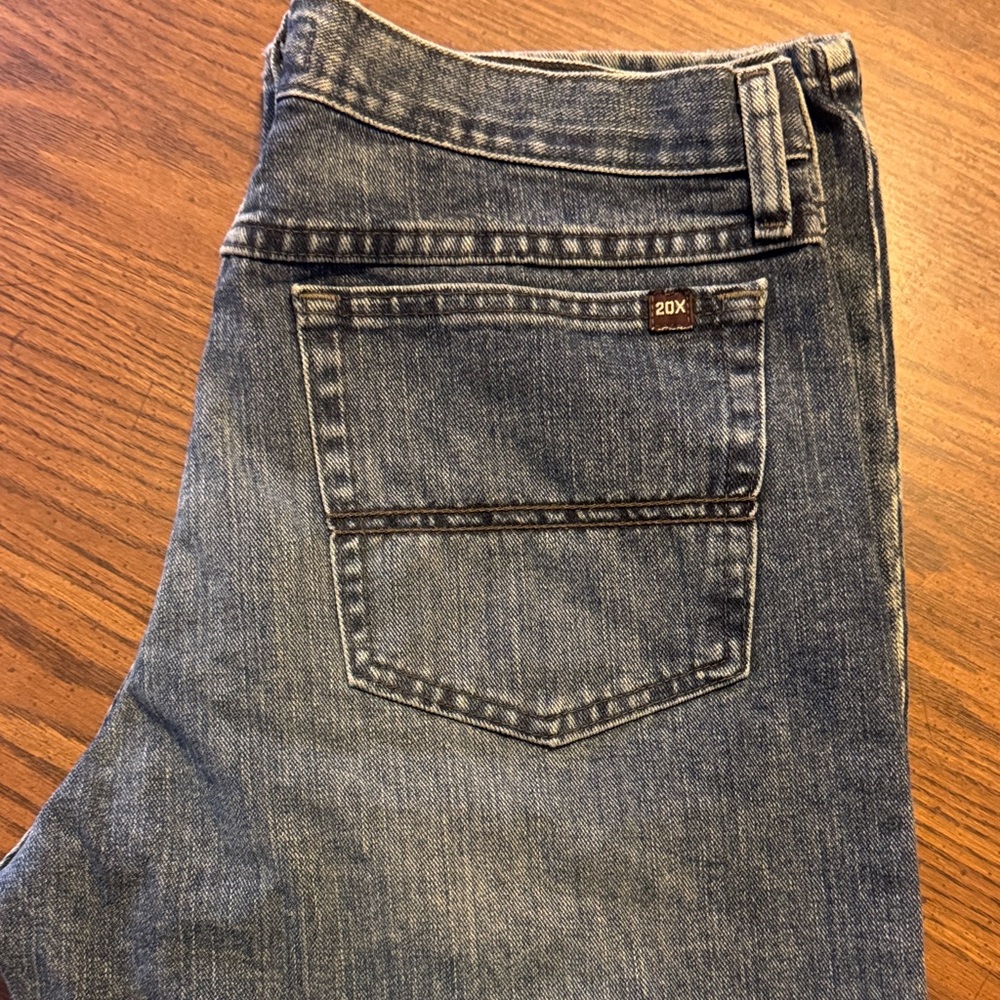 Wrangler Men's Blue Denim Jeans